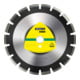 DT 612 A Disques à tronç. Diamanté Klingspor 400 x 3,6 x 25,4 mm 24 segments 40 x 3,6 x 10 mm, Segments multiples