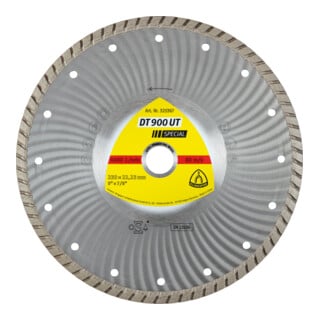 Klingspor DT 900 UT Disques à tronçonner diamantés