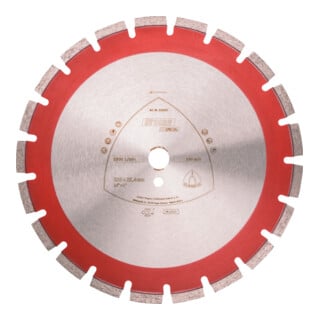 DT 902 B Disques à tronç. Diamanté Klingspor 400 x 3,6 x 25,4 mm 24 segments 40 x 3,6 x 11 mm, Segments multiples