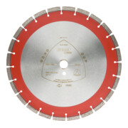DT 910 B Disques à tronç. Diamanté Klingspor 400 x 3,6 x 25,4 mm 28 segments 40 x 3,6 x 11 mm, Segments rapprochés