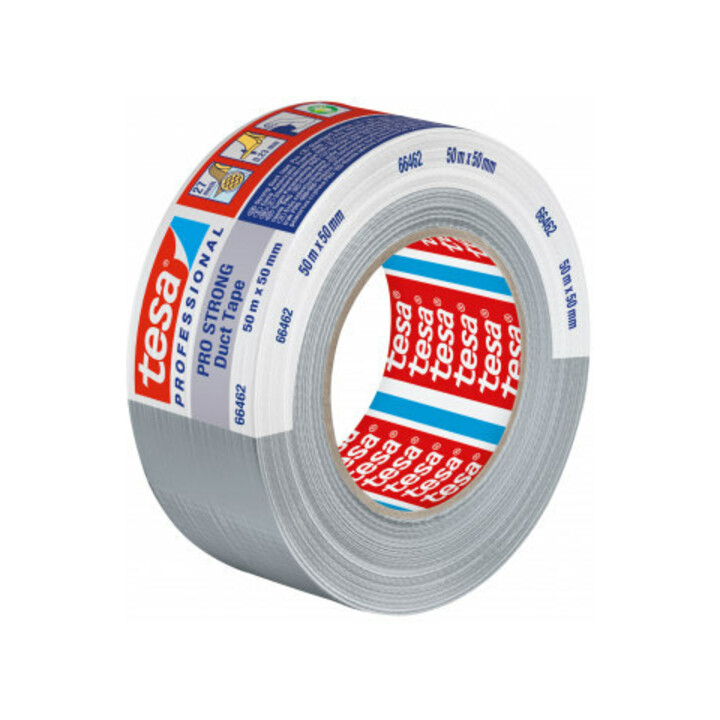 Duct Tape PRO STRONG, 66462 argent 50 m x 50 mm