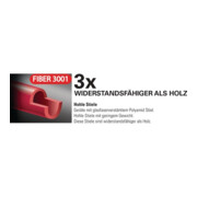 Dunggabel Zinken-L.320mm 4 Zinken Fiberglas T-Stiel 3001 G.1630g POLET-4