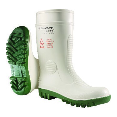 DUNLOP Bottes de sécurité, blanches DUNLOP ACIFORT SAFETY HIGH VOLTAGE, SB, Pointure UE: 41