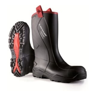 Bottes de sécurité Dunlop Purofort+ Rugged, S5 CI SRC noir