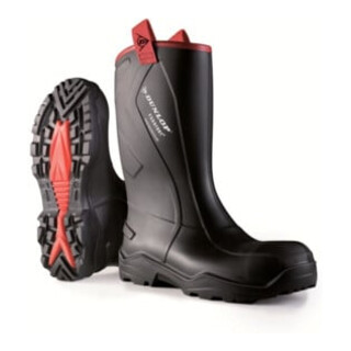 Bottes de sécurité Dunlop Purofort+ Rugged, S5 CI SRC noir