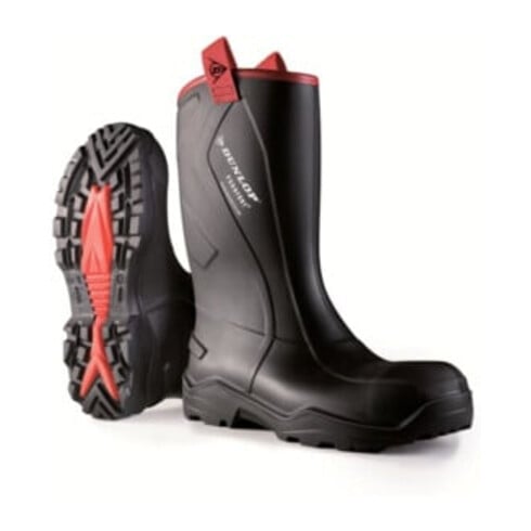 Bottes de sécurité Dunlop Purofort+ Rugged, S5 CI SRC noir