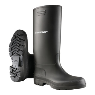 Dunlop Bottes DunlopPricemastor T. 39, noir