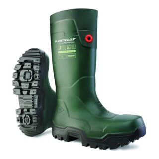 Dunlop FieldPro Thermo + Vert, CI CR SR F0 LG, S5L, Taille 48 Purofort