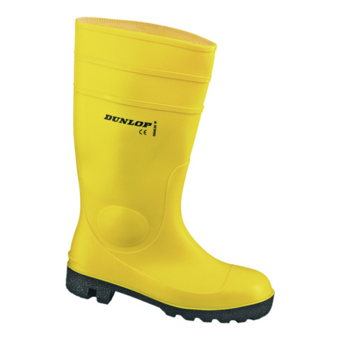 Dunlop Protomaster Gummistiefel gelb Größe 46