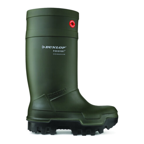 Dunlop Sicherheitsstiefel EN20345 S5 CI SRC Gr.43 (9) Purofort Thermo+ dunkelgrün