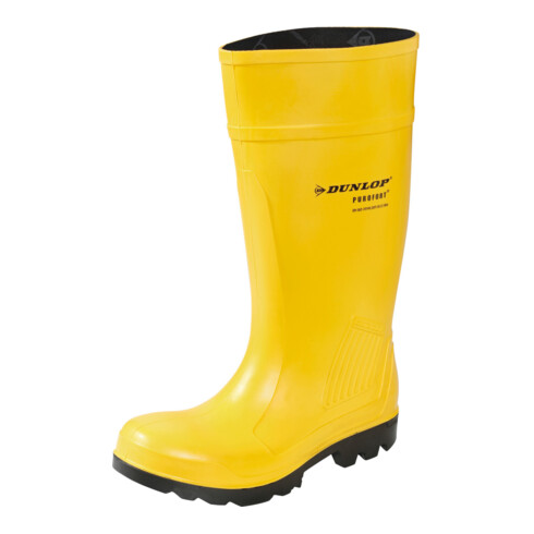 Dunlop Sicherheitsstiefel gelb Dunlop PUROFORT PROFESSIONAL FULL SAFETY, S5, EU-Schuhgröße: 39