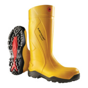 Dunlop Stiefel Purofort+, S5 , Gr. 38, gelb