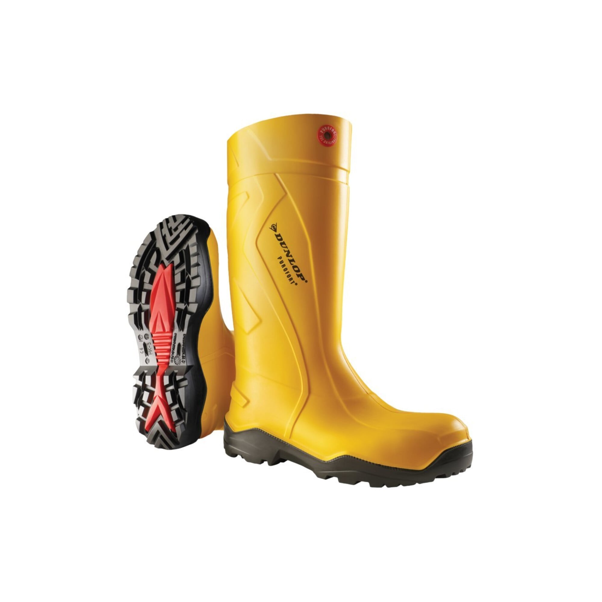 Dunlop Stiefel Purofort+, S5 , Gr. 38, gelb