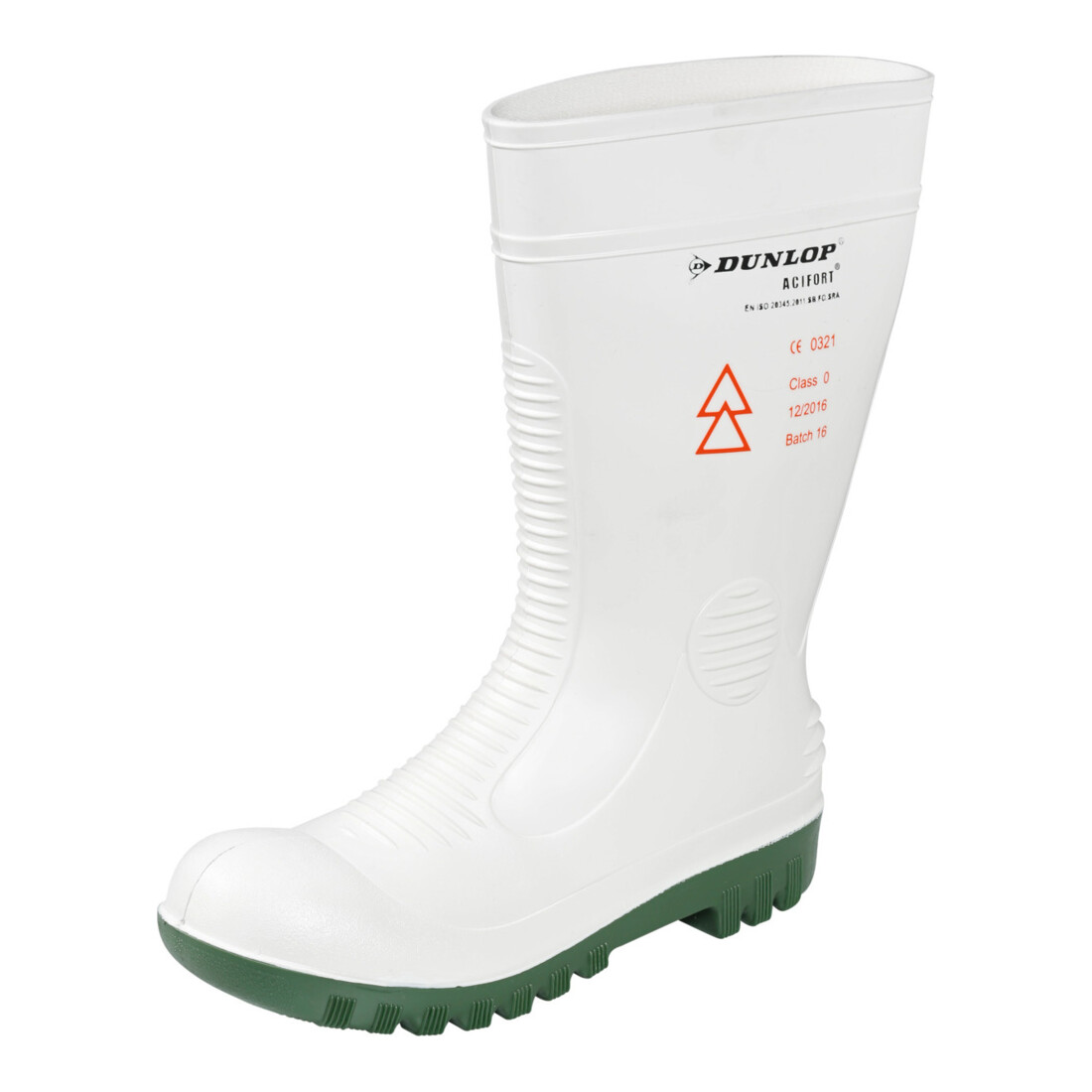 DUNLOP Veiligheidslaars wit DUNLOP ACIFORT SAFETY HIGH VOLTAGE, SB, EU-schoenmaat: 40