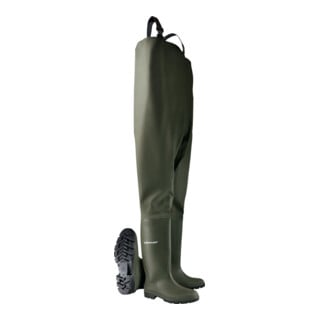 Dunlop Wathose Pricemastor, vert, taille 41
