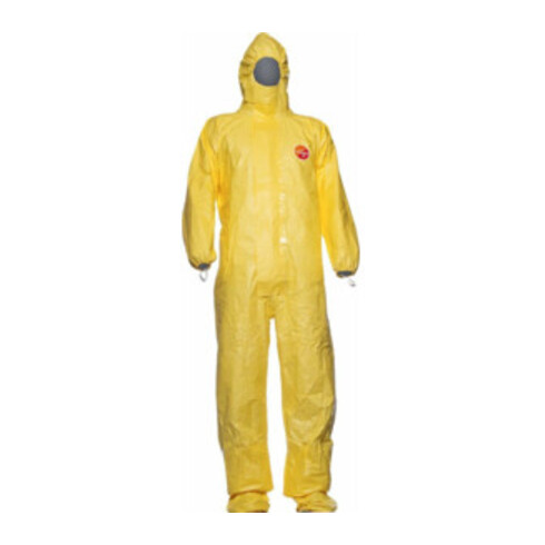 Dupont Schutzoverall Typ 3/4/5/6 Tychem 2000 C, gelb, Unisex-Größe: 2XL