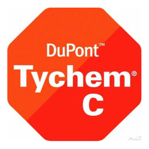 Dupont Schutzoverall Typ 3/4/5/6 Tychem 2000 C, gelb, Unisex-Größe: XL