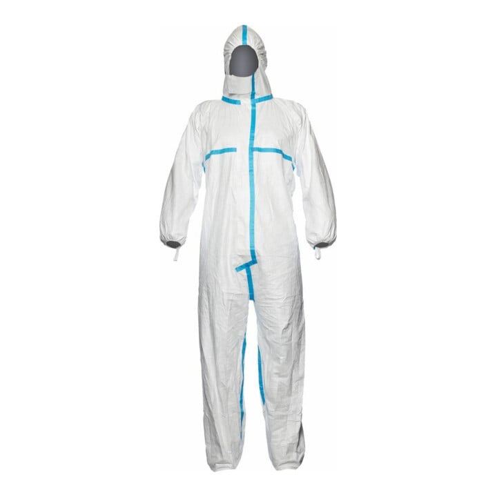 Dupont Schutzoverall Typ 4/5/6 Tyvek 600 Plus, weiß, Unisex-Größe: 2XL