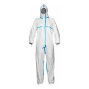 Dupont Schutzoverall Typ 4/5/6 Tyvek 600 Plus, weiß, Unisex-Größe: L