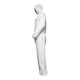 Dupont Schutzoverall Typ 5/6 Tyvek 200 EasySafe, weiß, Unisex-Größe: M