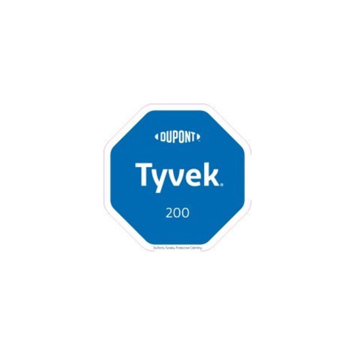 Dupont Schutzoverall Typ 5/6 Tyvek 200 EasySafe, weiß, Unisex-Größe: M