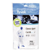 Dupont Schutzoverall Typ 5/6 Tyvek 500 Xpert, weiß, Unisex-Größe: 2XL