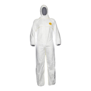 DUPONT Tuta da lavoro tipo 5/6 Tyvek 200 EasySafe, bianco, Tg. unisex: S