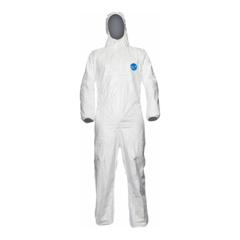 DUPONT Tuta da lavoro tipo 5/6 Tyvek 500 Xpert, bianco, Tg. unisex: 3XL