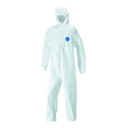 DUPONT Tuta da lavoro tipo 5/6 Tyvek 500 Xpert, bianco, Tg. unisex: XL