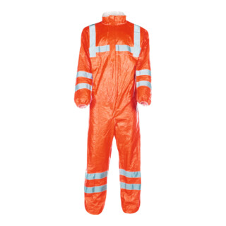 DUPONT Tuta da lavoro tipo 5/6 Tyvek 500HV, arancione, Tg. unisex: 2XL