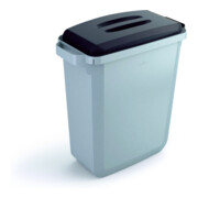 DURABIN Abfallbehälter 60 l schwarz Set Behälter + Deckel