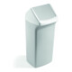 DURABIN Abfallbehälter Flip 40 weiß/grau 40l 320 x 590 x 360mm