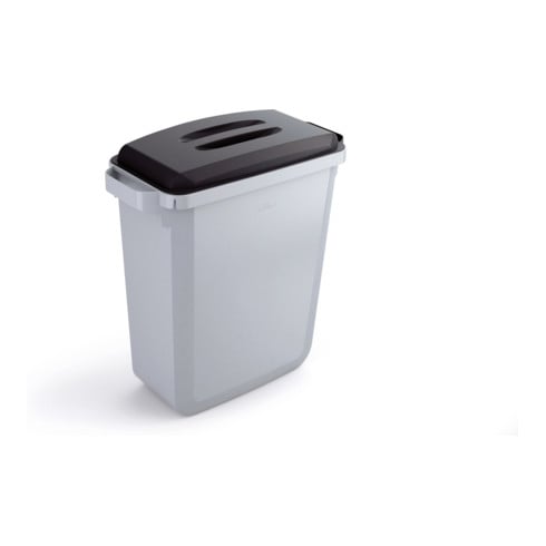 Durable Abfallbehälter DURABIN 60l Grau/Schwarz