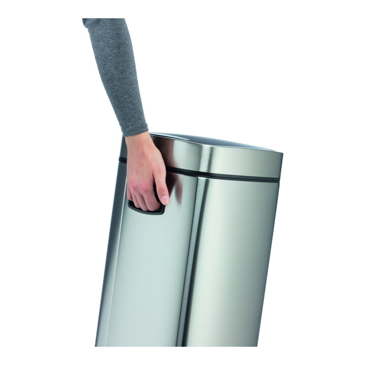 DURABLE Abfalleimer NO TOUCH 21L silber