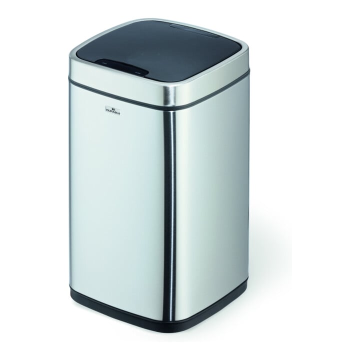 DURABLE Abfalleimer Sensor NO TOUCH 12L silber