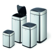 DURABLE Abfalleimer Sensor NO TOUCH 35L silber