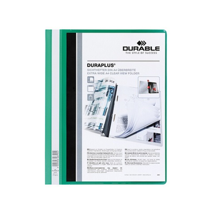 DURABLE Angebotshefter DURAPLUS 257905 DIN A4 PP grün