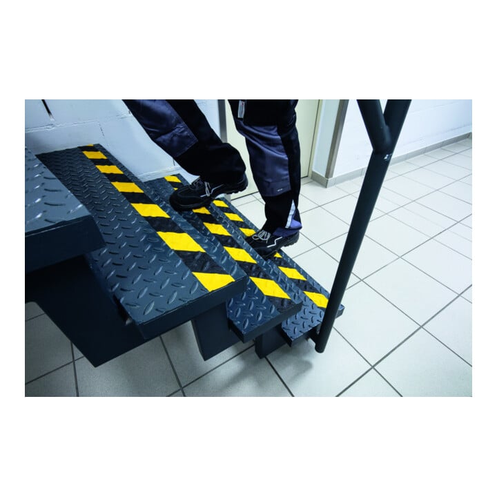 DURABLE Antirutschband DURALINE® GRIP+ 50mm gelb/schwarz
