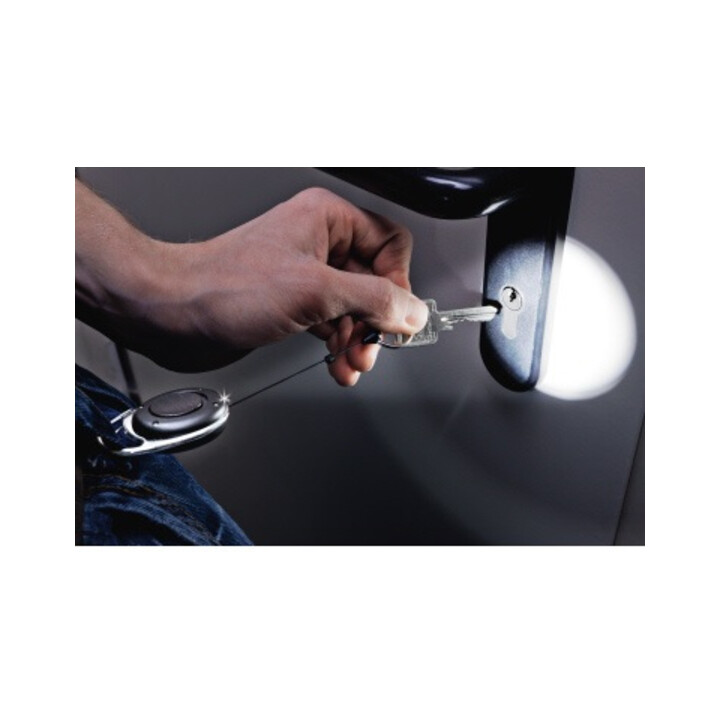 DURABLE Aufrollmechanismus LED STYLE 819801 Leuchte sw