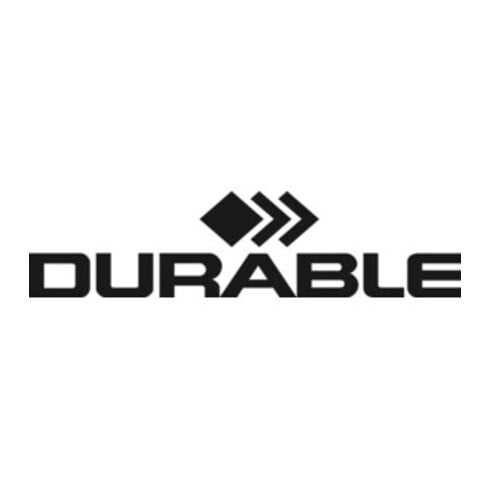 Durable Aushangtasche DIN A4 mit Öse transparent dokumentenecht PP-Folie 10 St./VE
