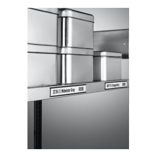 DURABLE Beschriftungsleiste C-Profil magnetisch 200 x 30mm 50 St.