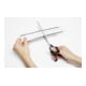 DURABLE Beschriftungsleiste C-Profil magnetisch 200 x 30mm 50 St.