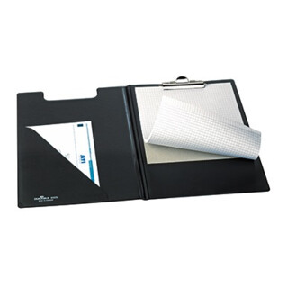 DURABLE Blockmappe A4 235501 schwarz 23,7x33,0x10,0cm