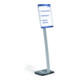 Durable Bodenständer Info Sign Stand A3