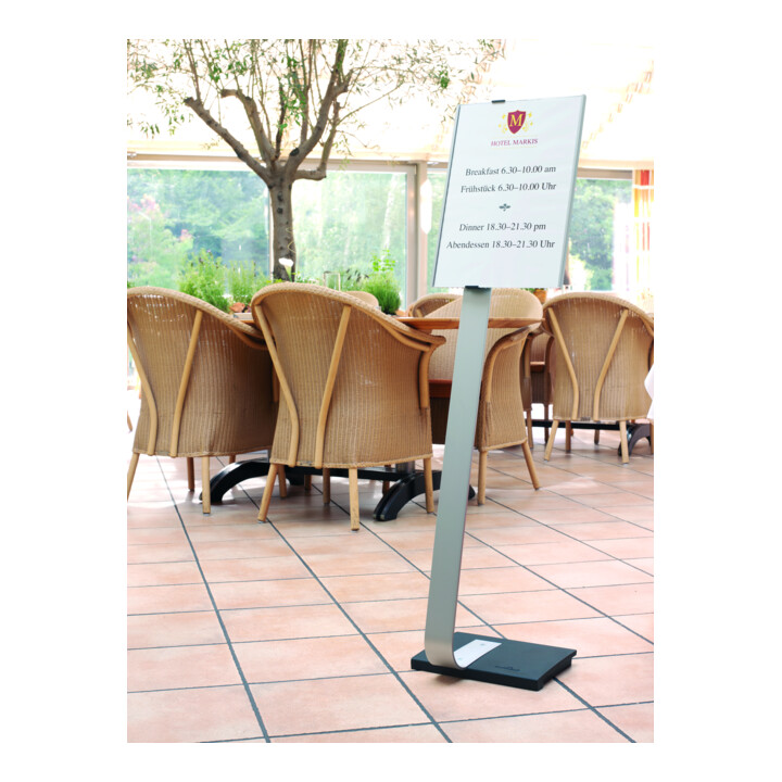 Durable Bodenständer Info Sign Stand A3