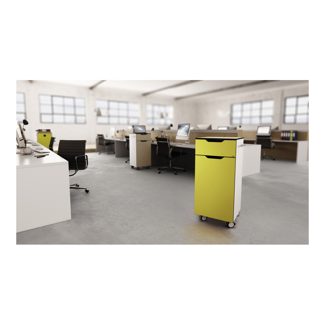 Durable Büroschrank QUADRO® Multi Trolley ADVANCED