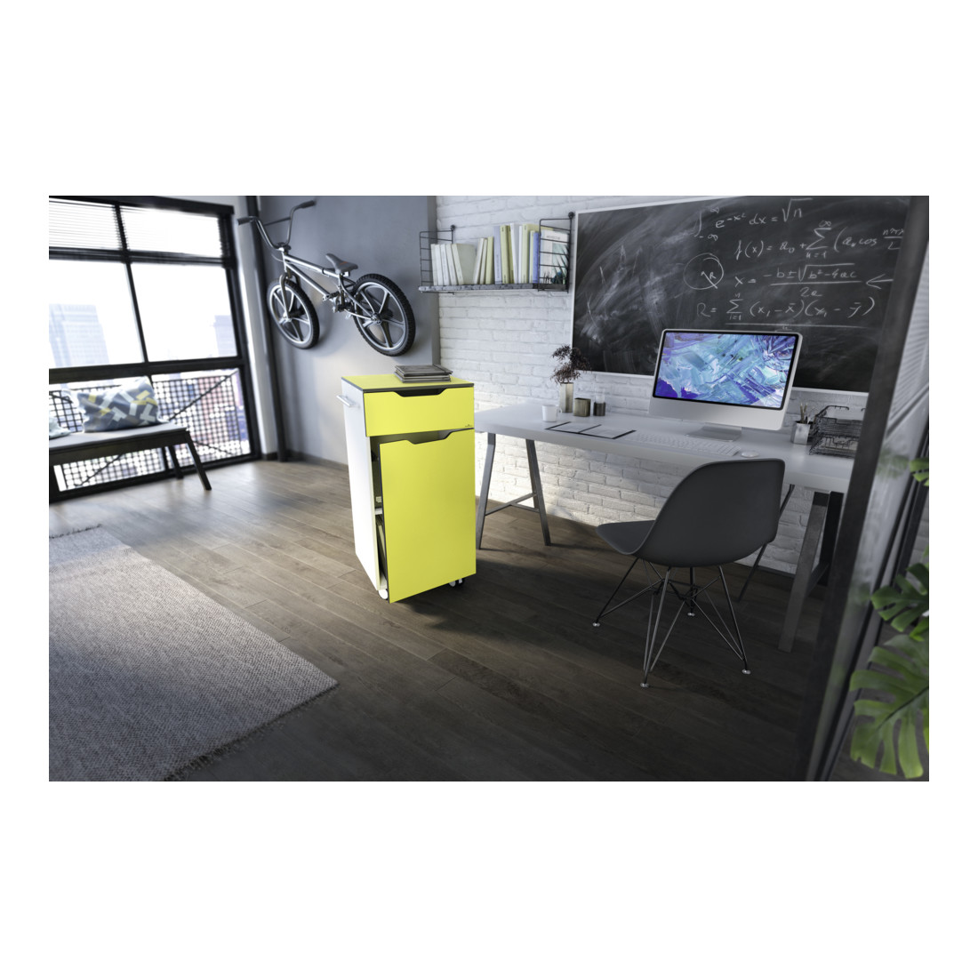 Durable Büroschrank QUADRO® Multi Trolley ADVANCED