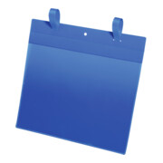 DURABLE Busta portadocumenti blu con linguette, set di 50pz., Mod.: A4/1
