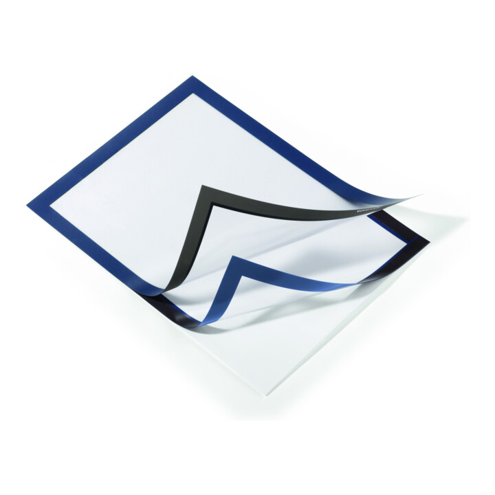 Durable Cadre d'information DURAFRAME® A4 2 pièces bleu foncé