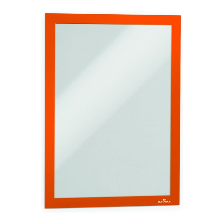 DURABLE Cadre d’information DURAFRAME® A4 2 pièces orange